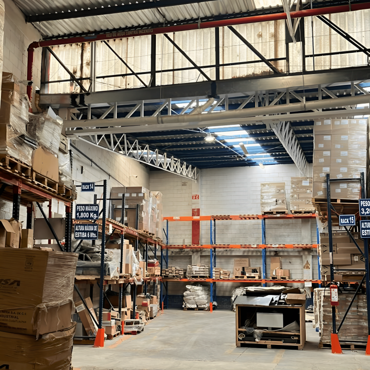 NAVE INDUSTRIAL PARA ALMACÉN DE MERCANCÍA – INFRA BARRIENTOS