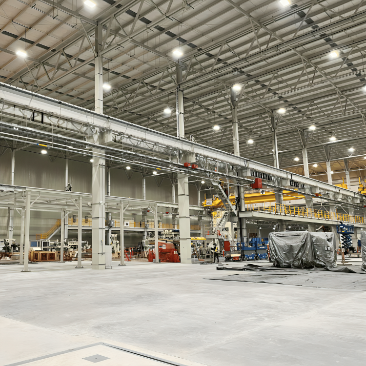 ESTRUCTURA METÁLICA PARA NAVE INDUSTRIAL TTGP – CELAYA, GUANAJUATO